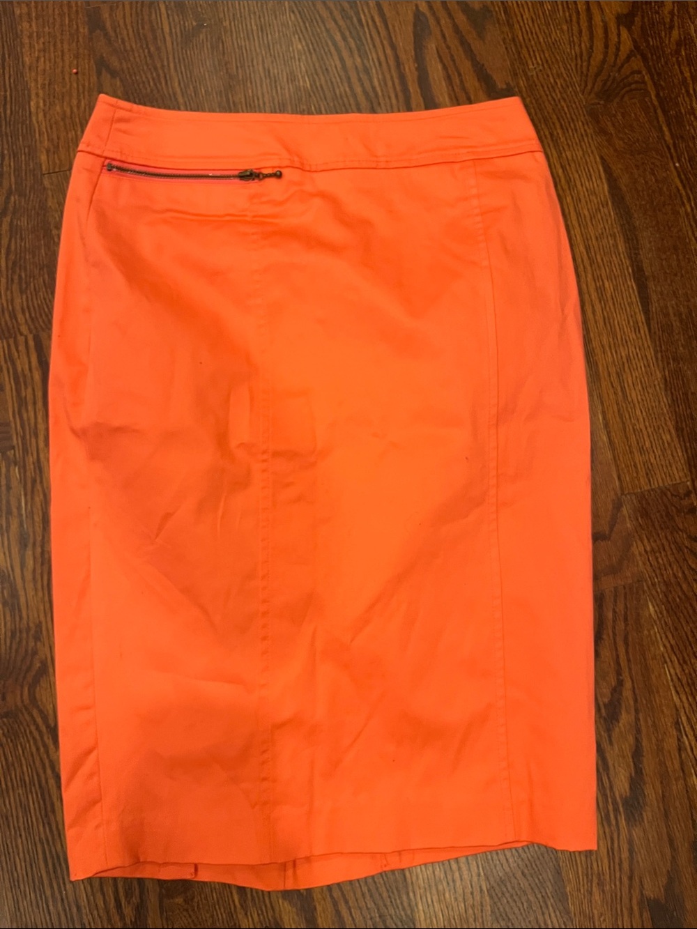 Women's Vibrant Pencil Skirt with Zip Detail